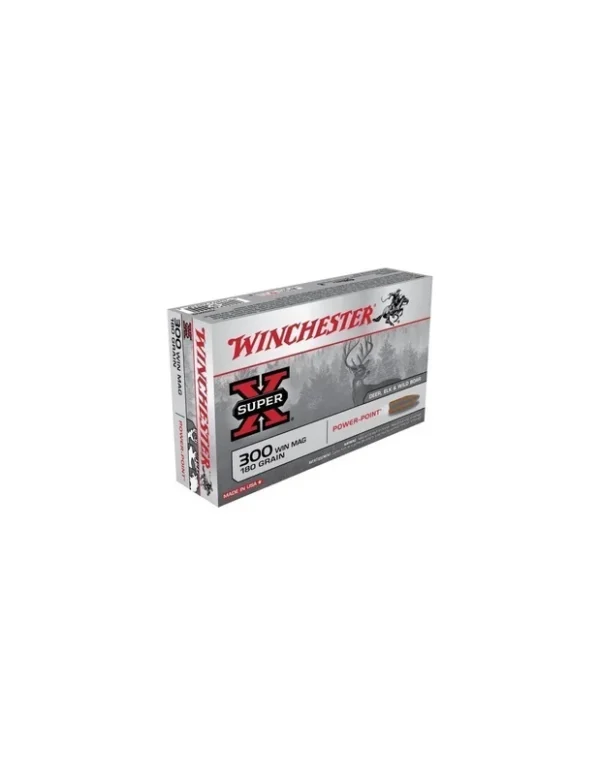Balles Power-Point Cal.300WinMag – WINCHESTER