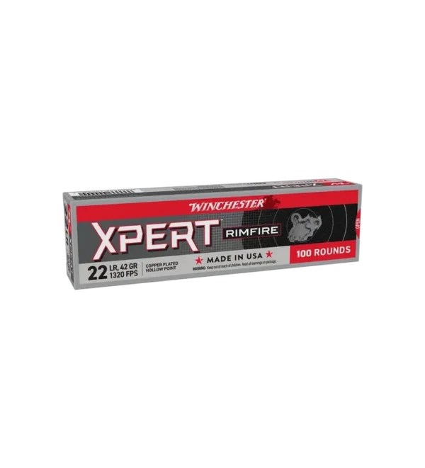 Balles Winchester Expert CP 42 Gr – Cal. 22 LR x100 – Tout-Chasse.fr