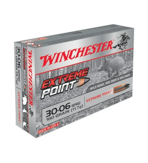 Balles Winchester Extreme Point 180 Gr – Cal. 30-06 SPR – Tout-Chasse.fr