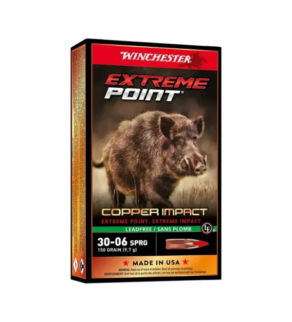 Balles Winchester Extreme Point LF 180 Gr – Cal. 30-06 SPR – Tout-Chasse.fr