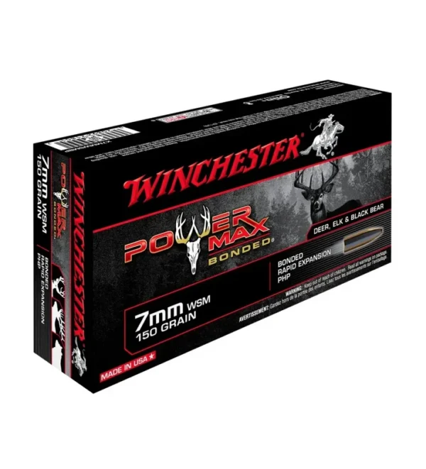 Balles Winchester Power Max Bonded – Cal. 7mm WSM – Tout-Chasse.fr