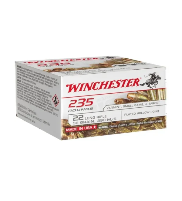 Balles Winchester Super X 36 Gr – Cal. 22 LR x235 – Tout-Chasse.fr