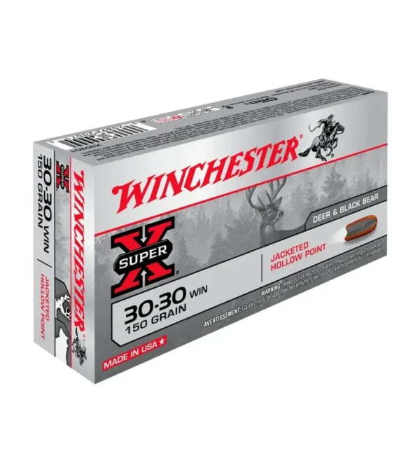 Balles Winchester Super X Hollow Point 150 Gr – Cal. 30-30 Win – Tout-Chasse.fr