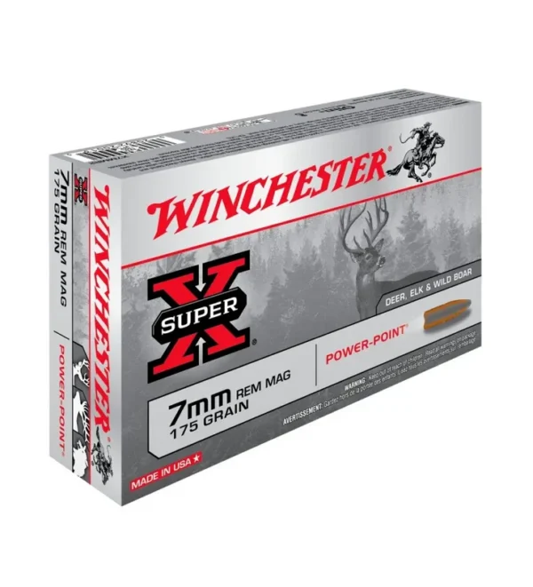 Balles Winchester Super X Power Point 175 Gr – Cal. 7 RM – Tout-Chasse.fr