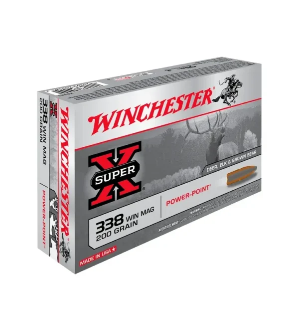 Balles Winchester Super X Power Point 200 Gr – Cal. 338 WM – Tout-Chasse.fr