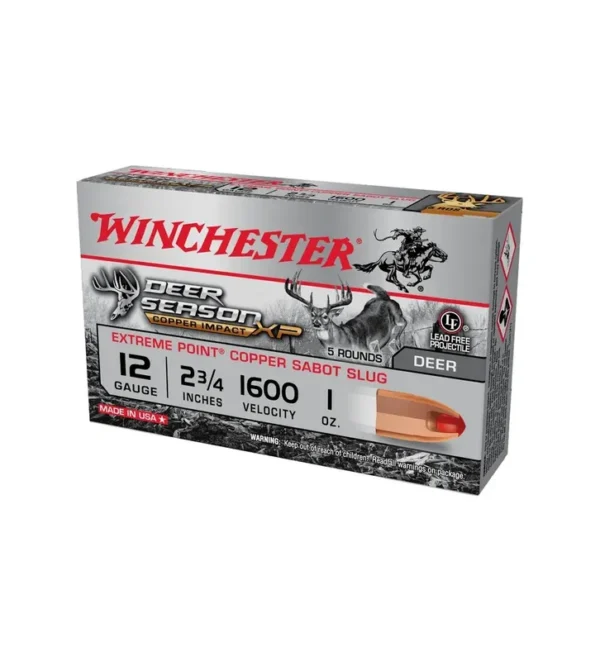 Balles Winchester Winchester Slug Deer Season 28 gr – Cal. 12 – Tout-Chasse.fr