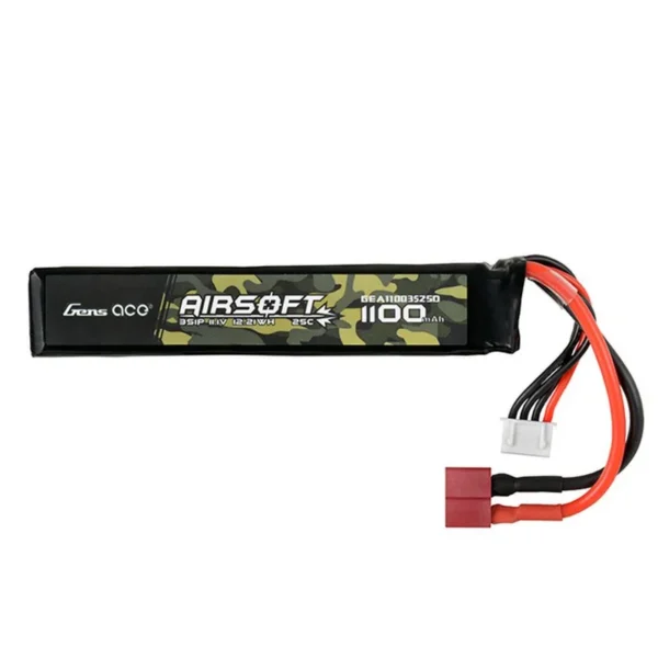 Acheter Batterie Airsoft Lipo 11.1V 1100mAh – Genspow | toutpourlahutte.fr