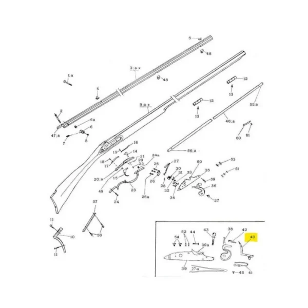 BATTERIE FRONTIER PEDERSOLI REF 0800002656 | WesternGuns
