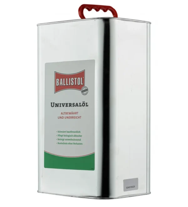 Bidon huile universelle 5 l. – Ballistol – Tout-Chasse.fr
