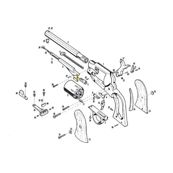 BIELLETTE REMINGTON PIETTA REF 443 | WesternGuns