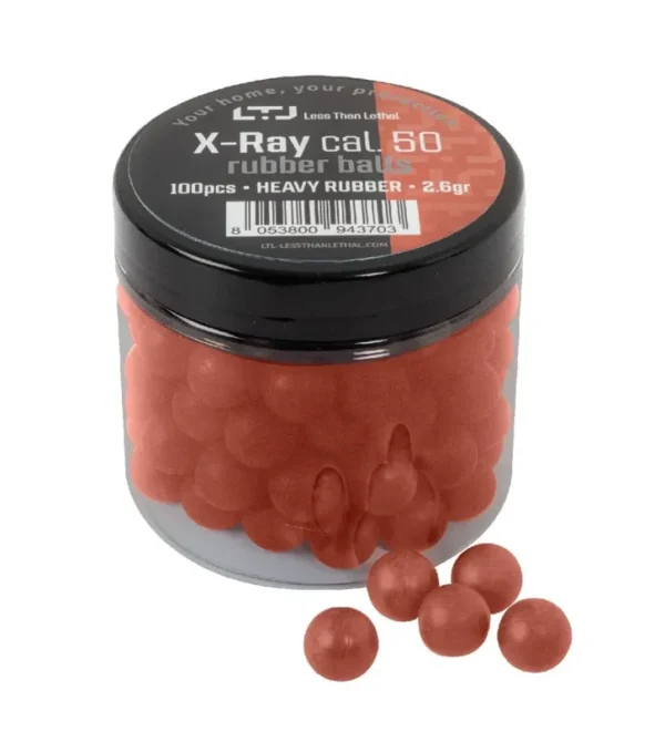 Bille Caoutchouc X Ray Lourde – Cal. 50 x100 – Tout-Chasse.fr