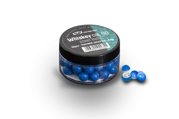 Bille polymère acier Whiskey C50 (×50) | Billes Défense LTL Gun Project