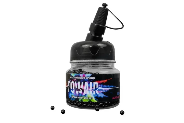 BILLES ACIER BB NOIRES C4 5 X 1500 POWAIR