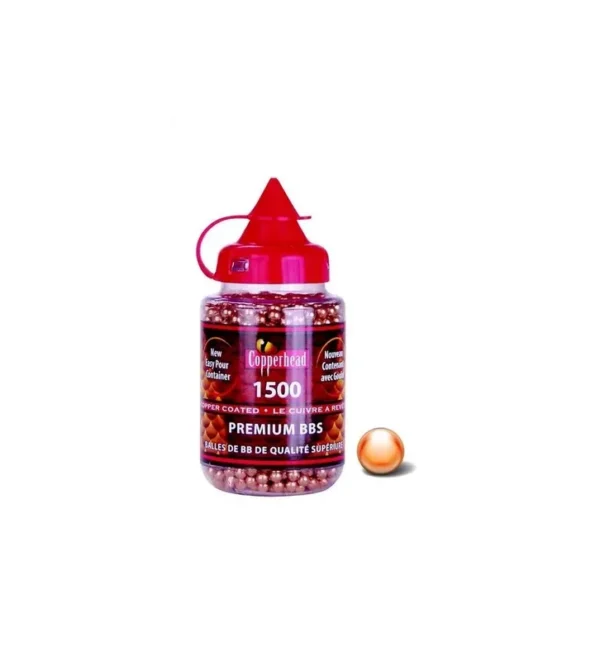 Billes Acier Cuivrees Copperhead BB – Cal. 4.5mm – Tout-Chasse.fr