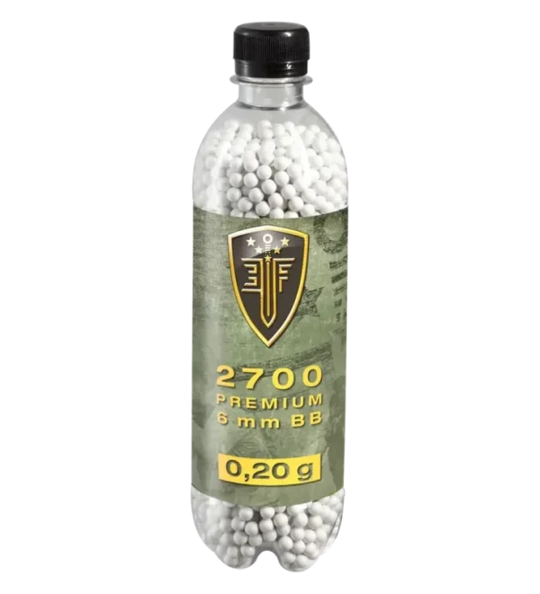 Billes pour arme BB Elite Force – Blanche – 6 mm 0,2g x2700