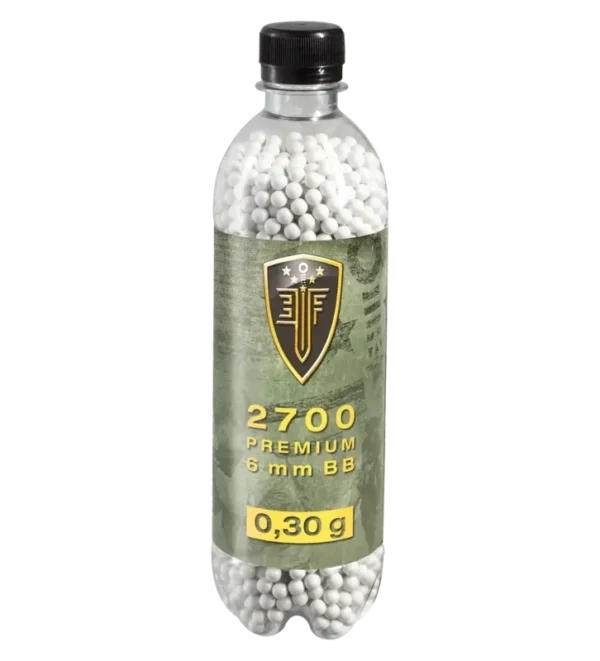 Billes pour arme BB Elite Force – Blanche – 6 mm 0,3g x2700