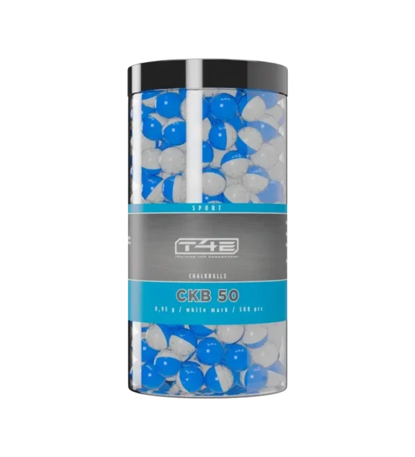 Billes pour arme de défense T4E Craie blanche – Cal. 50 x500
