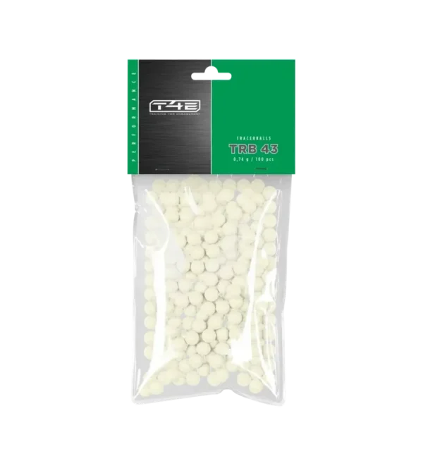 Billes pour arme de défense T4E Fluorescentes – Cal. 43 x100