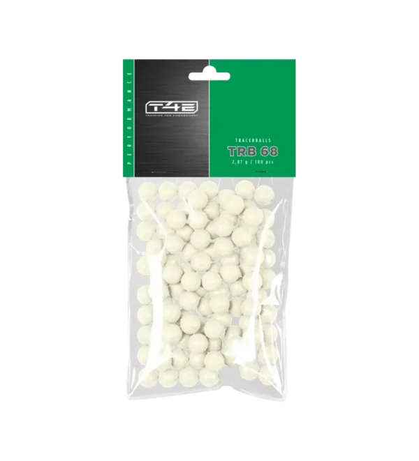 Billes pour arme de défense T4E Fluorescentes – Cal. 68 x100