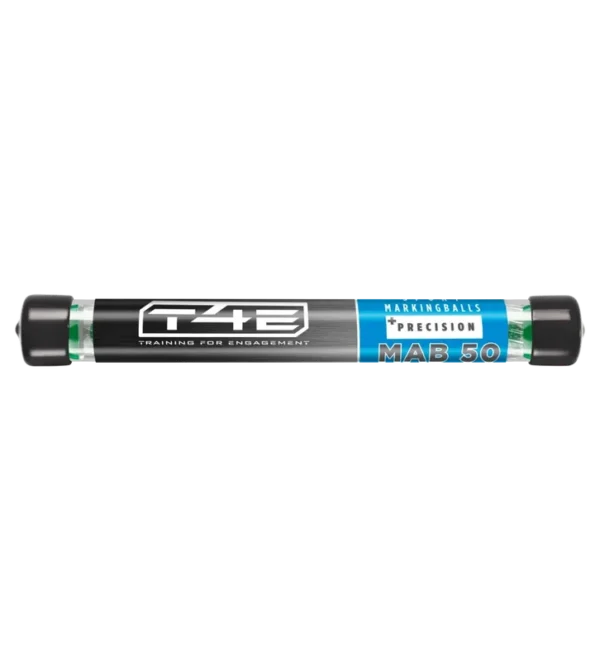 Billes pour arme de défense T4E Peinture verte précision – Cal. 50 x10