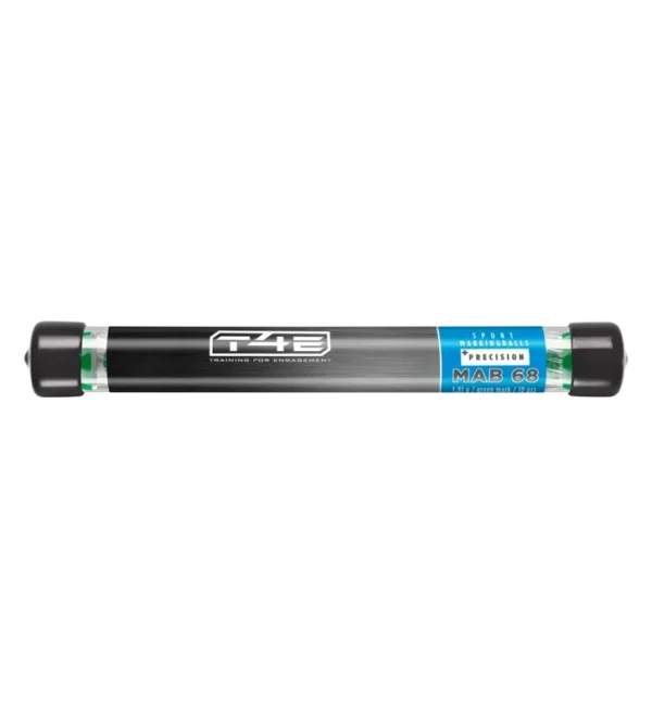 Billes pour arme de défense T4E Peinture verte précision – Cal. 68 x10