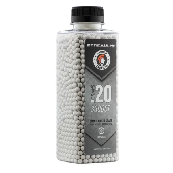 Acheter Billes Airsoft 0.20g Lancer Tactical – 3300 Billes | toutpourlahutte.fr