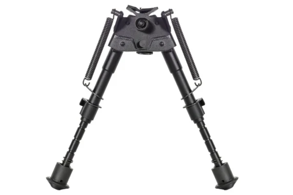 BIPIED TELESCOPIQUE 15 – 21 CM POUR VIS GRENADIERE + ADAPT. RAIL DE 21 MM