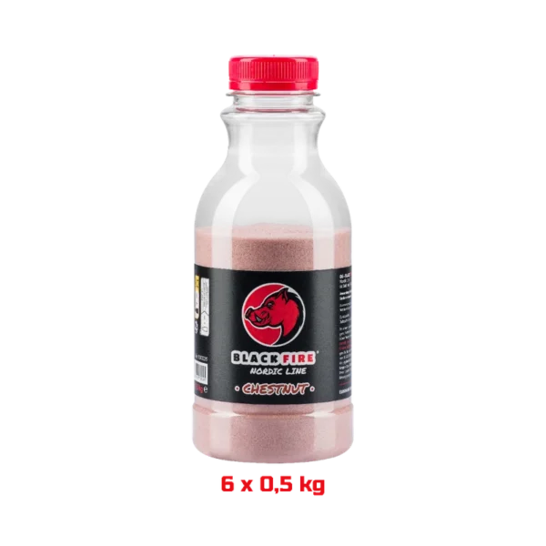 Black Fire Nordic Line Châtaigne 3 kg (6x500g) – Attractif grand gibier qui fonctionne