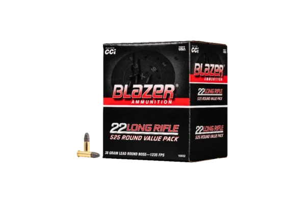 Blazer C/22LR 38 Grains – Boite de 525