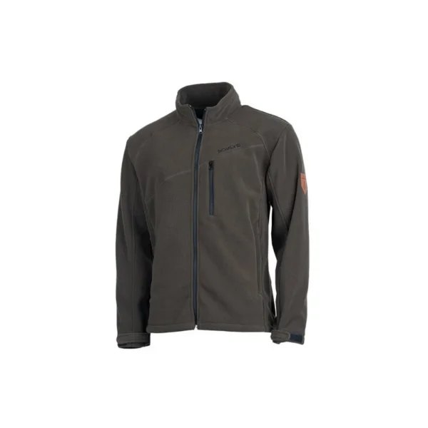 SOMLYS BLOUSON POLAIRE VERT
