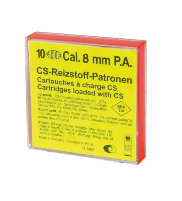 Boîte de 10 cartouches 8 mm PAK à gaz – Tout-Chasse.fr
