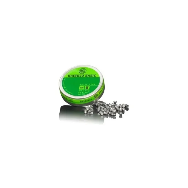 BOITE DE 500 PLOMBS RWS BASIC CAL 4.5MM REF RBASIC | WesternGuns