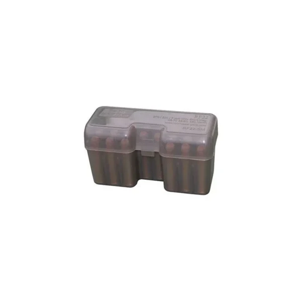 BOITE DE RANGEMENT MTM 22 CARTOUCHES CALIBRE 40/65 | WesternGuns