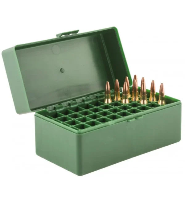 Bote de rangement 50 munitions cal. 243 Win – Tout-Chasse.fr