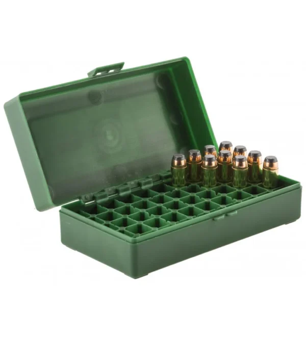 Bote de rangement 50 munitions cal. 44 Magnum – Tout-Chasse.fr