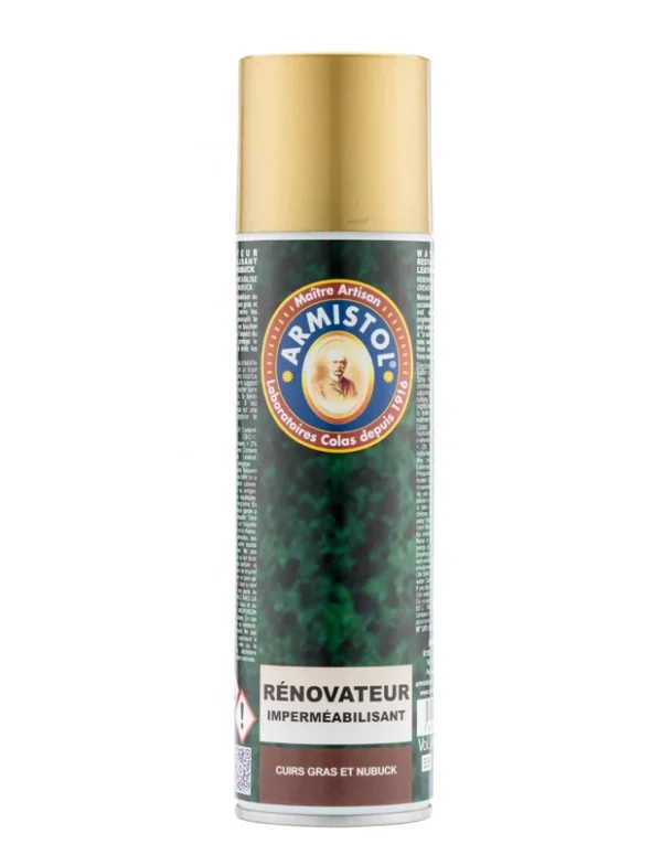 Bombe Rénovateur Imperméabilisant Cuir Gras Et Nubuck – ARMISTOL