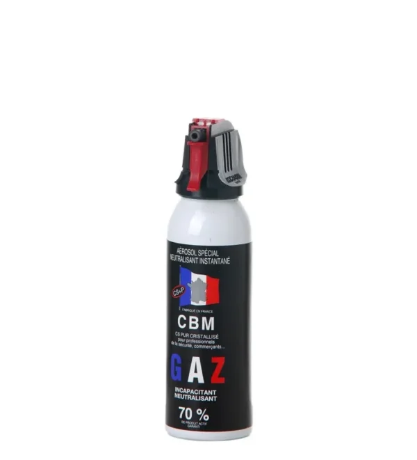 Bombe de défense CBM à gaz – Accusol – 100 ml – Tout-Chasse.fr