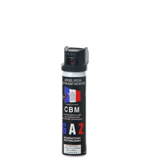 Bombe de défense CBM à gaz – Clapet – 75 ml – Tout-Chasse.fr