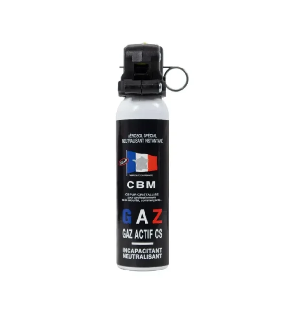 Bombe de défense CBM à gaz – Poignée – 100 ml – Tout-Chasse.fr
