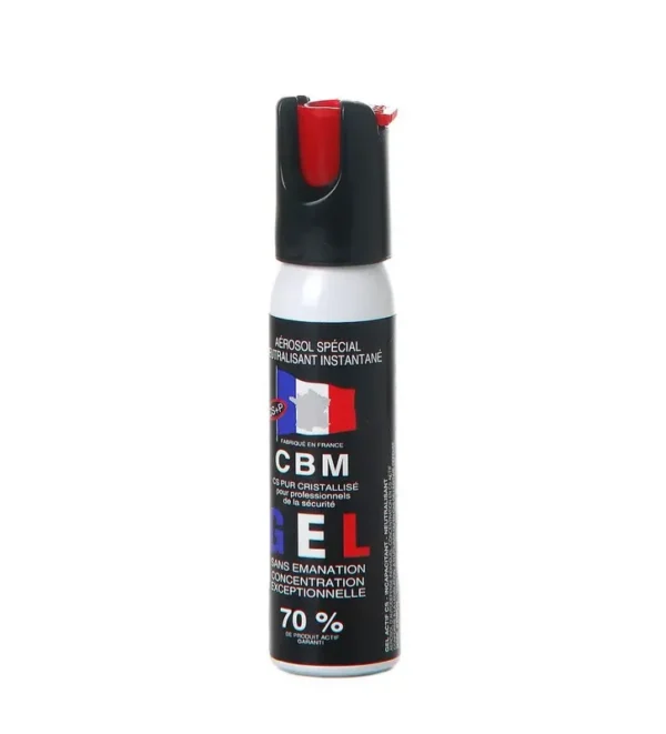 Bombe de défense CBM à gel – 1/4 de tour – 25 ml – Tout-Chasse.fr