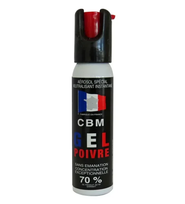 Bombe de défense CBM Red Pepper – 1/4 de tour – 25 ml – Tout-Chasse.fr