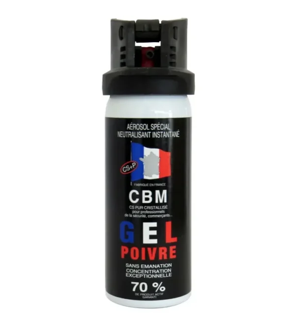 Bombe de défense CBM Red Pepper – Clapet – 50 ml – Tout-Chasse.fr