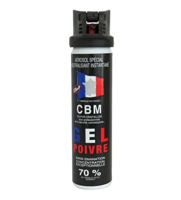 Bombe de défense CBM Red Pepper – Clapet – 75 ml – Tout-Chasse.fr