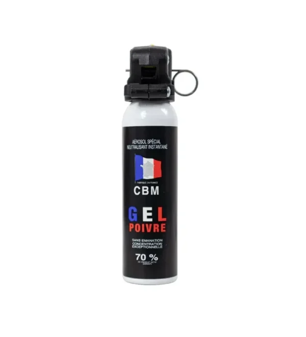 Bombe de défense CBM Red Pepper – Poignée – 100 ml – Tout-Chasse.fr