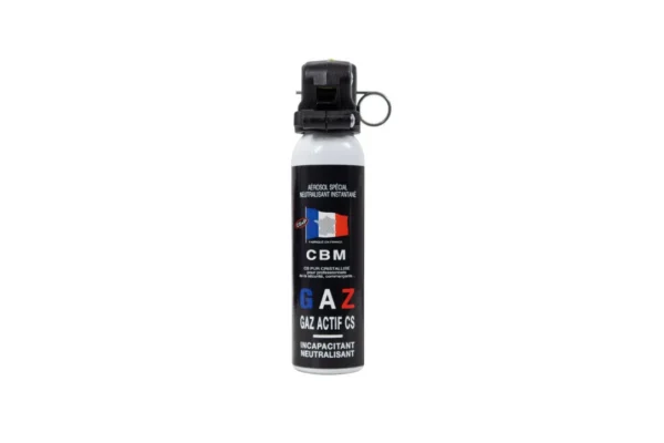 BOMBE GAZ DEFENSE CS POIGNEE STANDARD 100ML