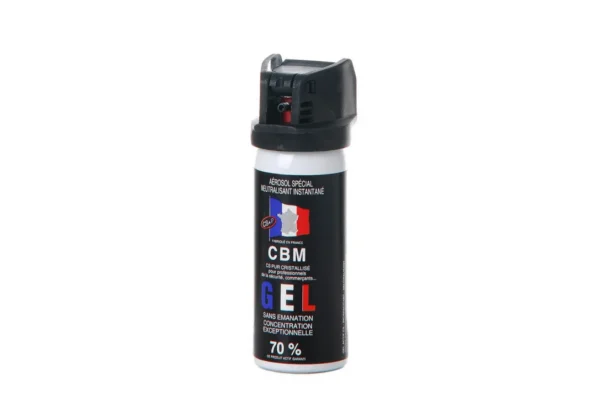 BOMBE GEL DEFENSE CS CAPOT CLAPET 50ML