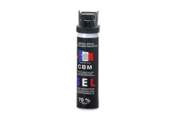 BOMBE GEL DEFENSE CS CAPOT CLAPET 75ML