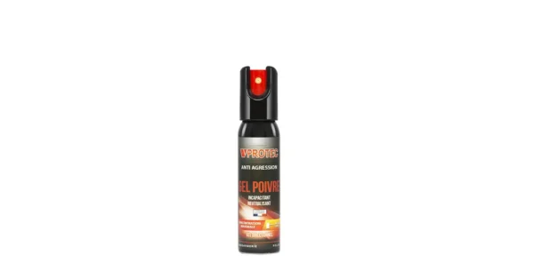IMPACT GEL POIVRE 25 ML VPROTEC – Lacrymogène – securicount