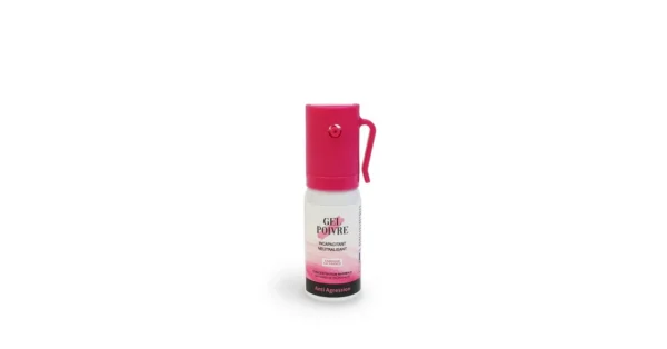 Avis et commentaires de Mini bombe lacrymogène gel poivre rose 17 ml – securicount