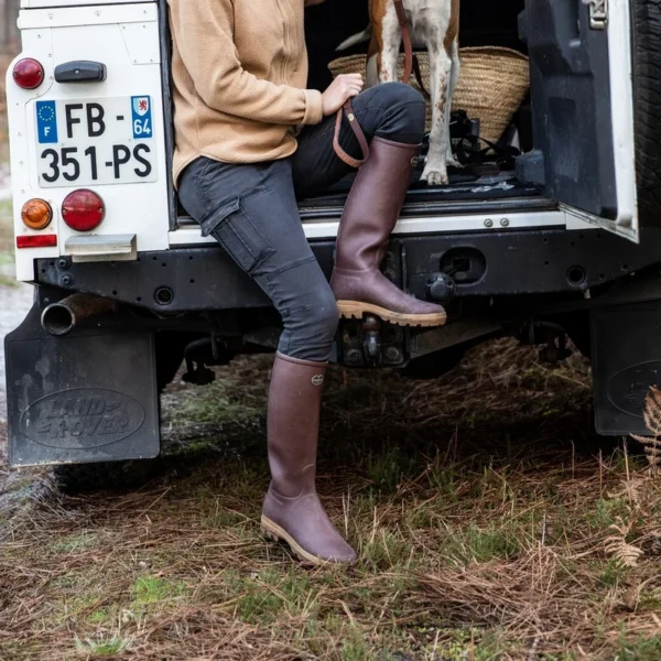 BOTTES LE CHAMEAU ST HUBERT FEMME NEUVES Taille TAILLE 40 MOLLET 40